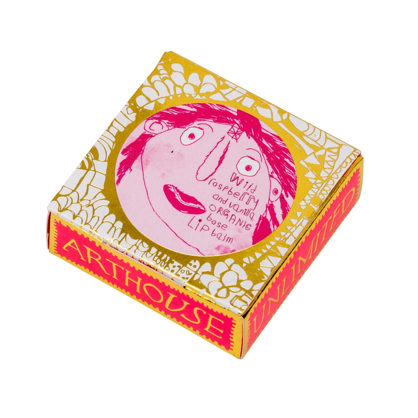 Lady Muck Lip Balm Wild Raspberry and Vanilla