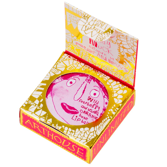 Lady Muck Lip Balm Wild Raspberry and Vanilla