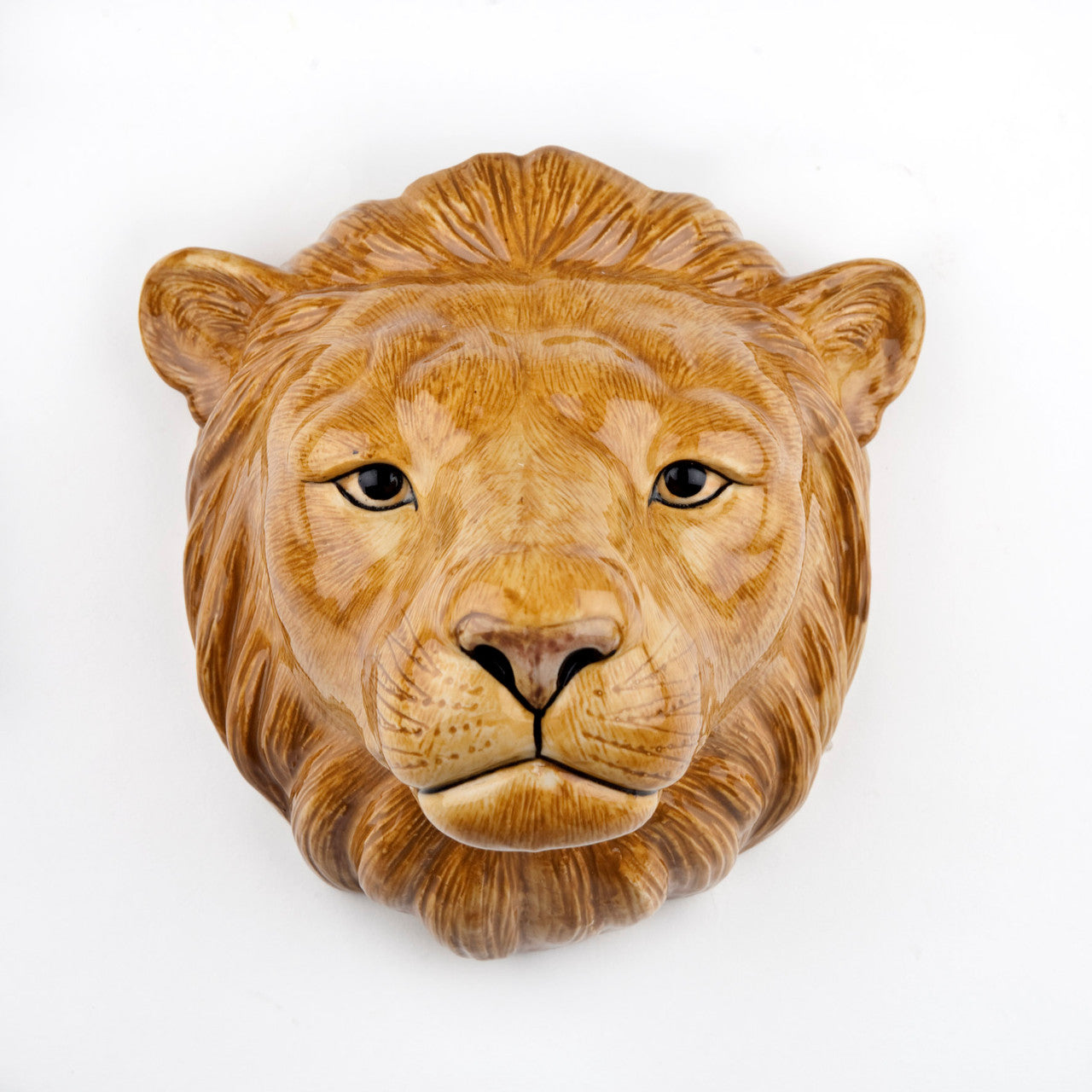 Quail Lion Wall Vase Large