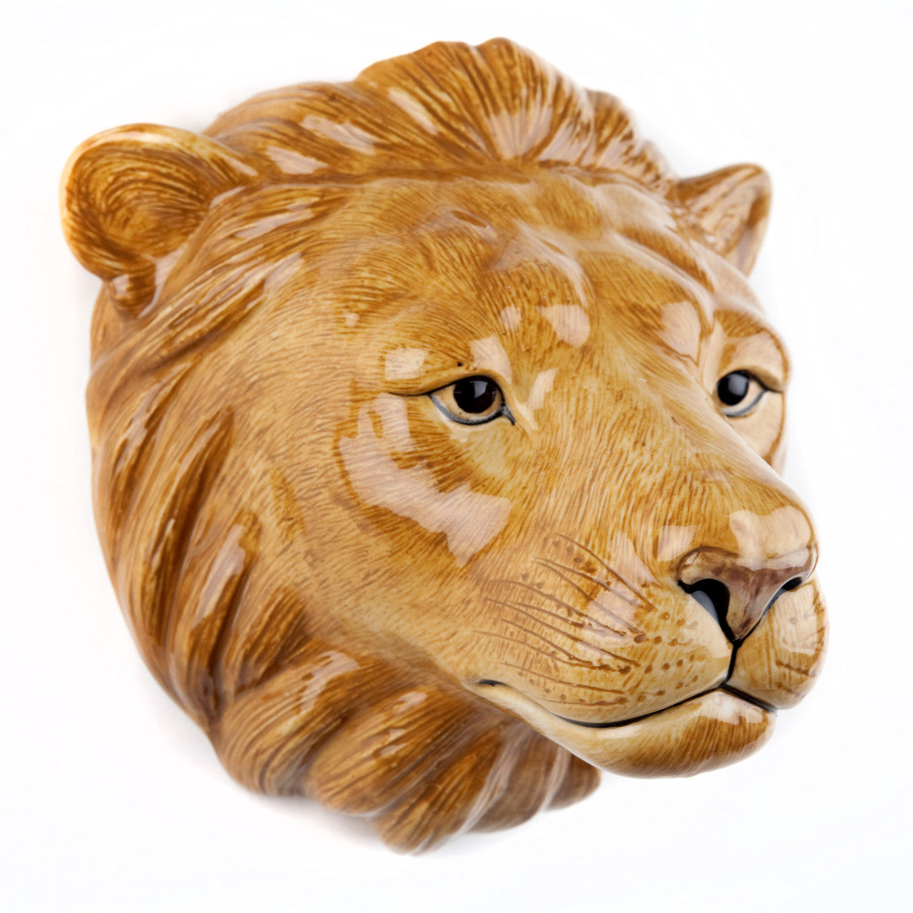 Quail Lion Wall Vase Large