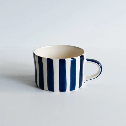 Musango Mug Candy Stripe Blue