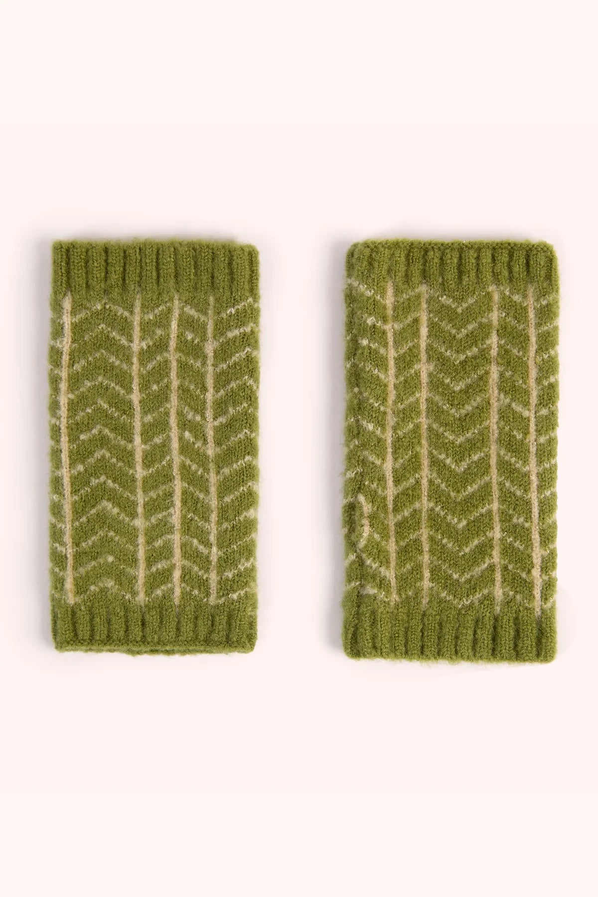 Powder Wrist Warmers Niamh (Olive Green)