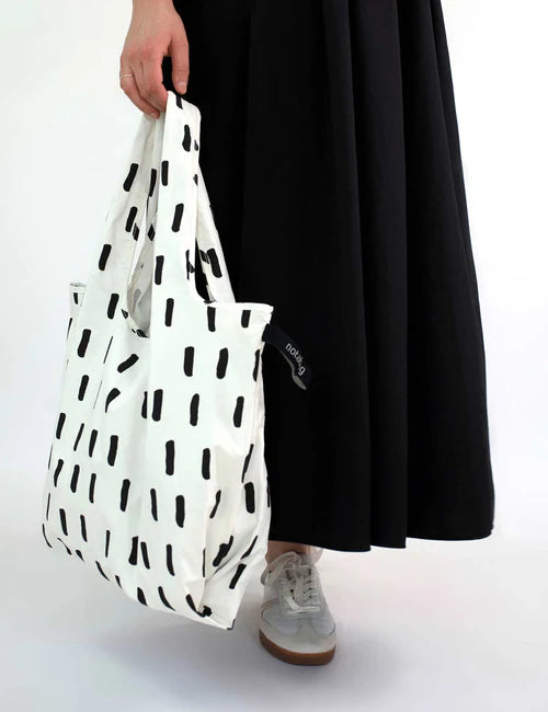 Notabag Folding Tote Bag (Black Brush) | Tote Bags, Backpacks & Bags
