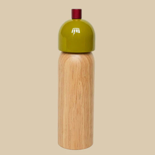 Maegen Medium Salt/Pepper Grinder Olive & Red