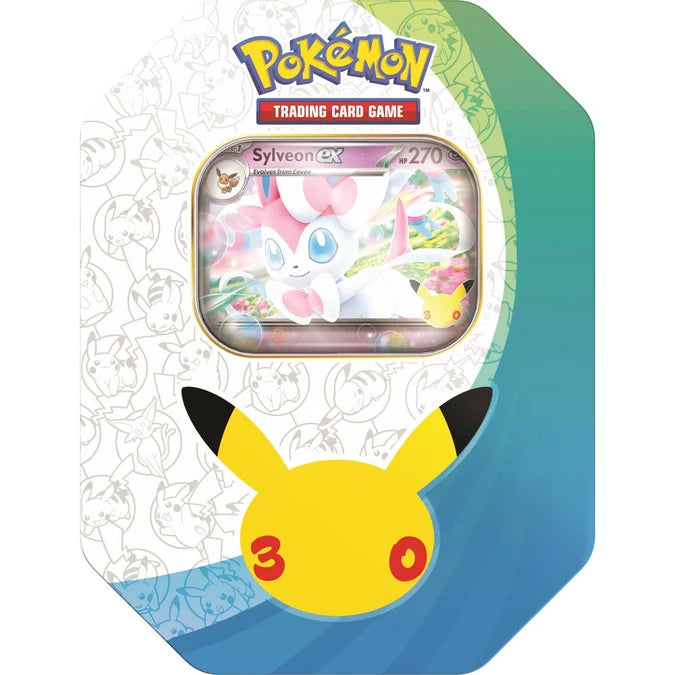 COMING SOON! Pokemon 30th Celebration Sylveon Tin