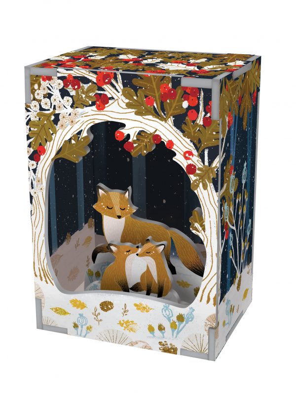 Small Pop & Slot Diorama Fox Bower