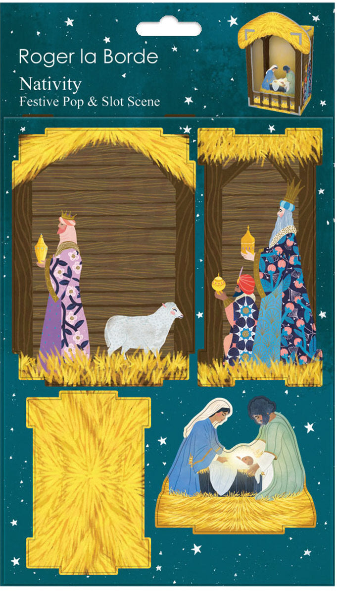 Small Pop & Slot Nativity