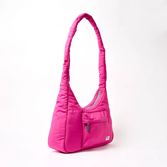 Belsize Crossbody Bag Medium Nylon (Very Berry)