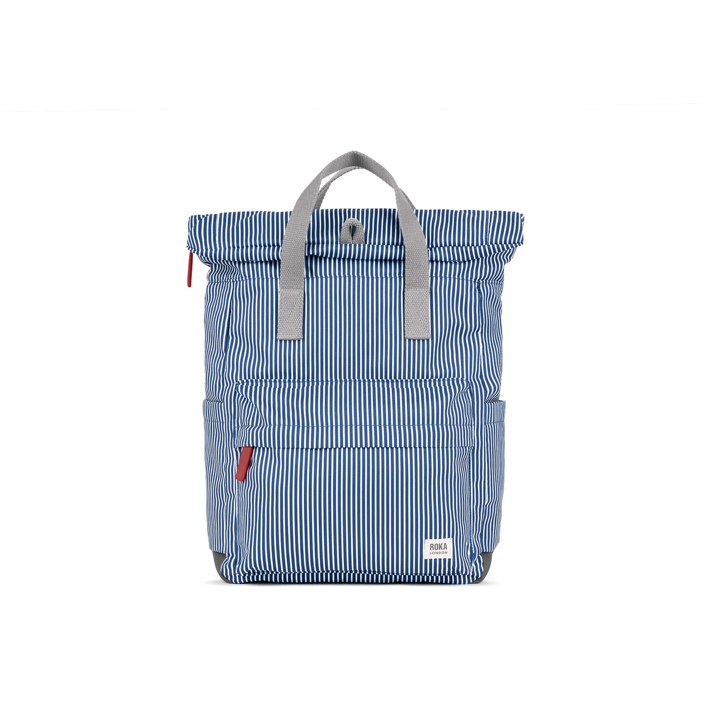 Roka Canfield B Backpack Medium Recycled Canvas (Hickory Stripe)
