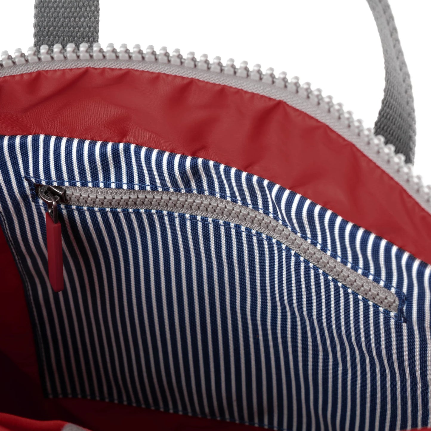 Roka Canfield B Backpack Medium Recycled Canvas (Hickory Stripe)