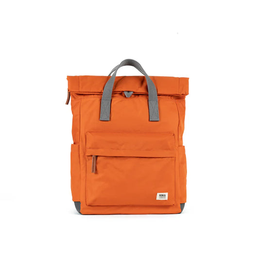 Roka Canfield B Backpack Recycled Nylon Medium (Burnt Orange)