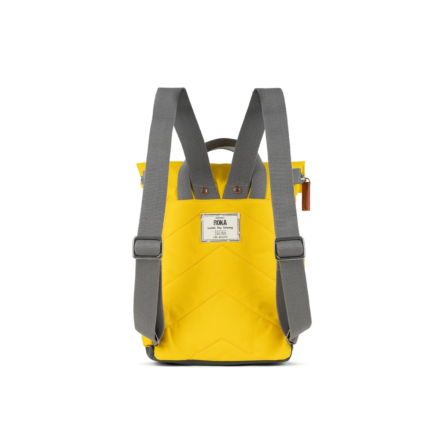 Roka Canfield B Small Mustard Recycled Nylon Bag | Roka Bags