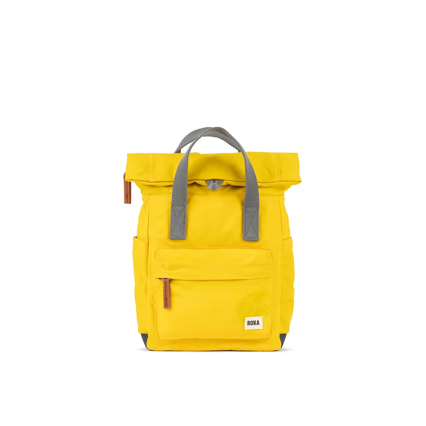 Roka Canfield B Small Mustard Recycled Nylon Bag | Roka Bags