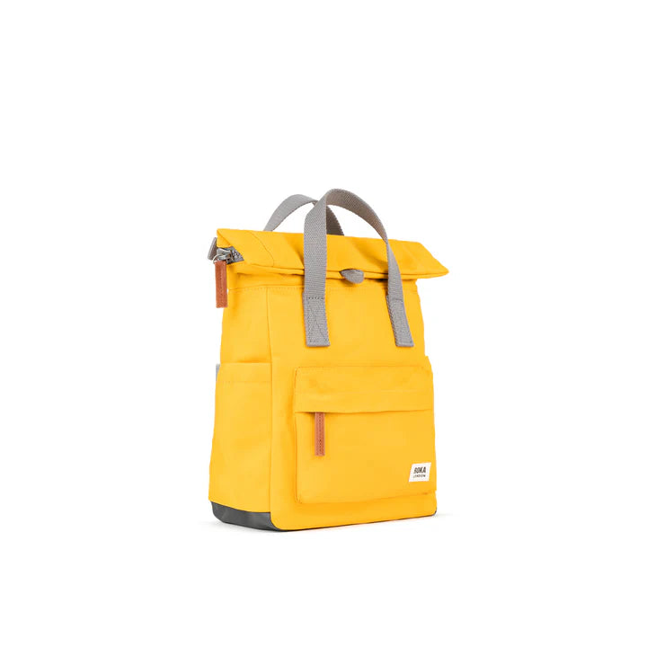 Roka Canfield B Backpack Recycled Nylon Small (Saffron Yellow)