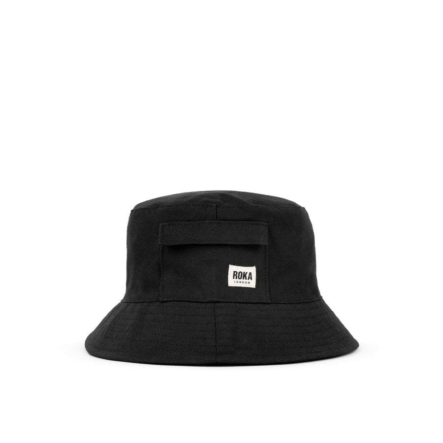 Roka London Hatfield Bucket Hat Black