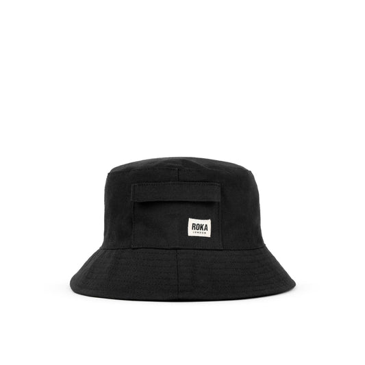 Roka London Hatfield Bucket Hat Black