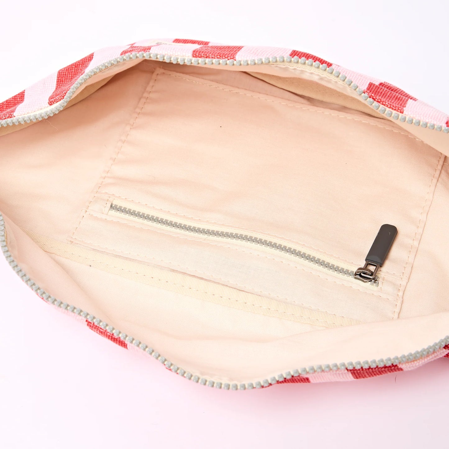 Mill Hill Cotton Crossbody Bag (Strawberry Stripe)