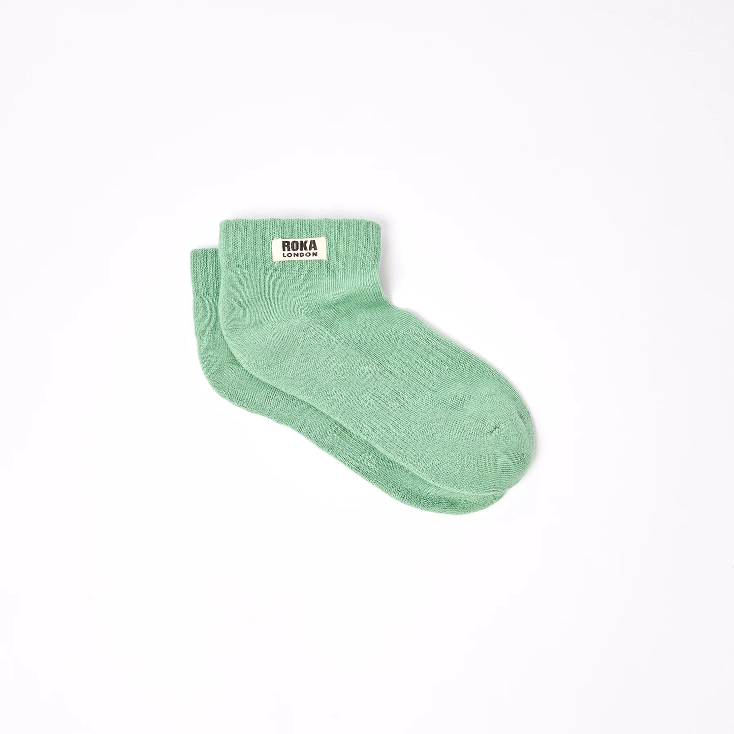 Kids Wembley Crop Socks Matcha (Age 7-12)