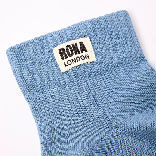 Men's Wembley Organic Cotton Socks (Airforce Blue)