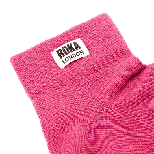 Women's Wembley Organic Cotton Socks (Granita Red)