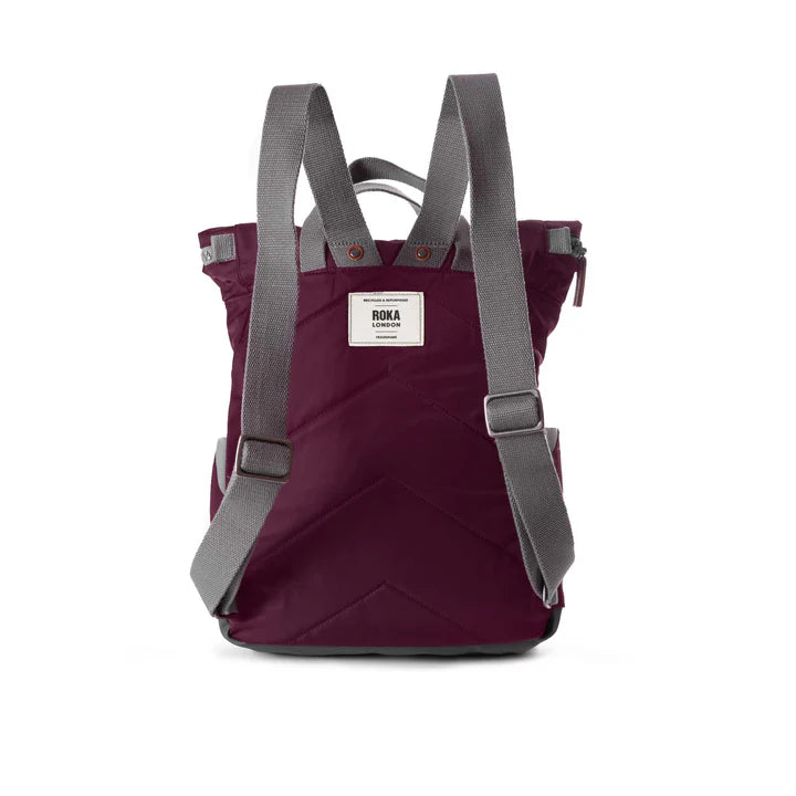 Roka Canfield B Backpack Recycled Nylon Medium (Plum)