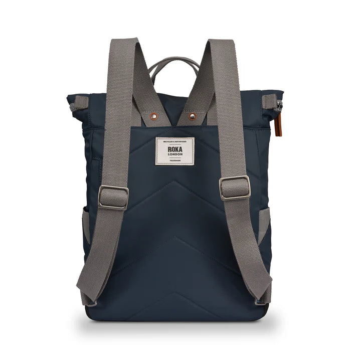 Roka Canfield B Backpack Recycled Nylon Medium (Smoke Grey)