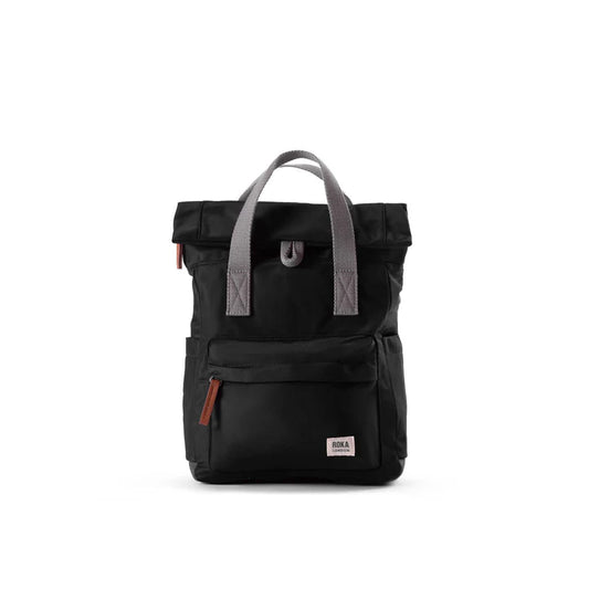 Roka Canfield B Backpack Recycled Nylon Small (Black)