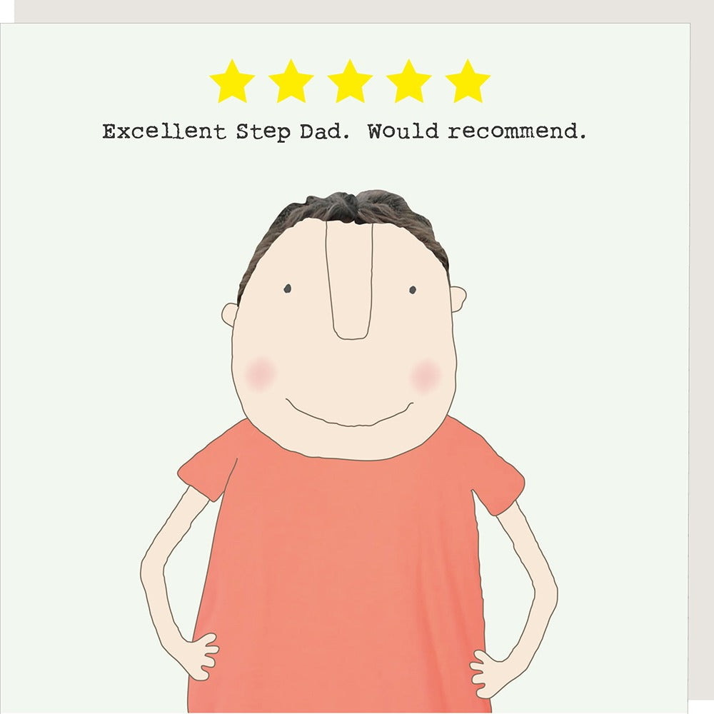Father's Day Card Step Dad