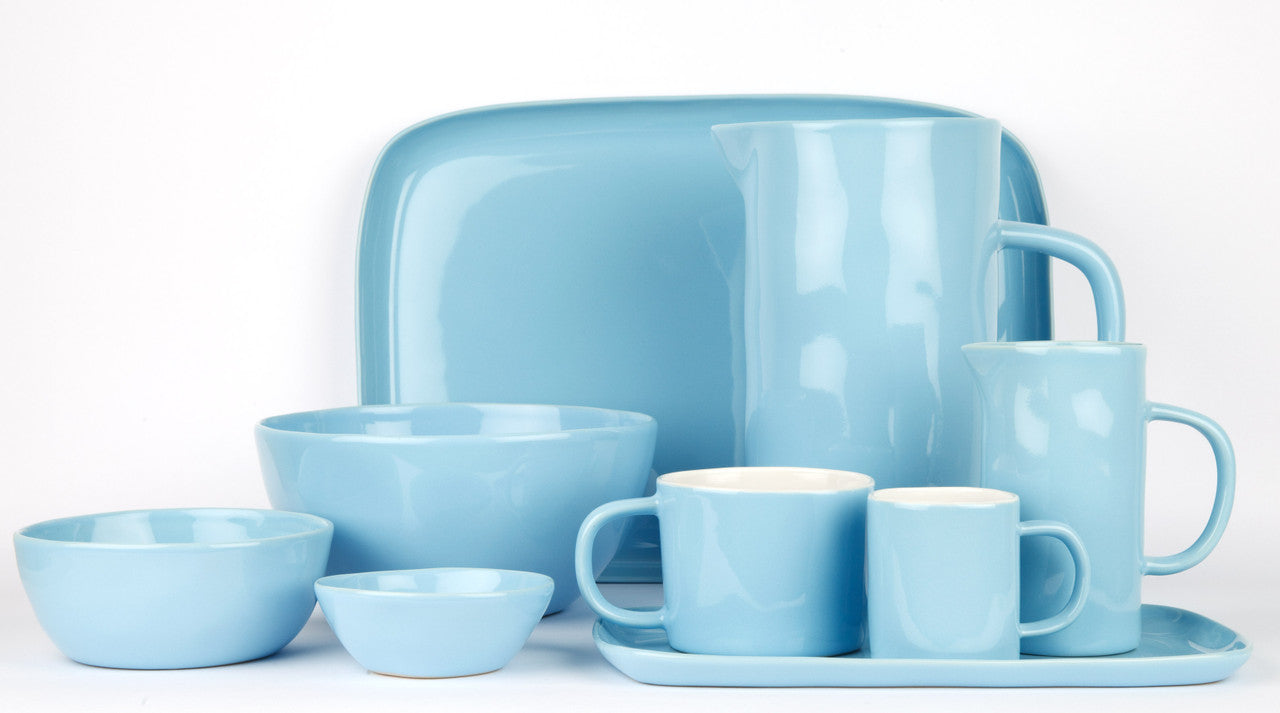 Stoneware Espresso Cup Sky Blue