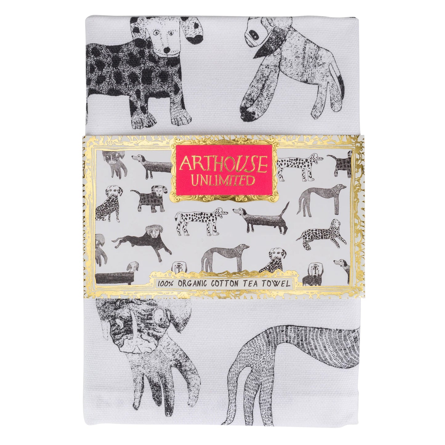 Organic Tea Towel Dogalicious