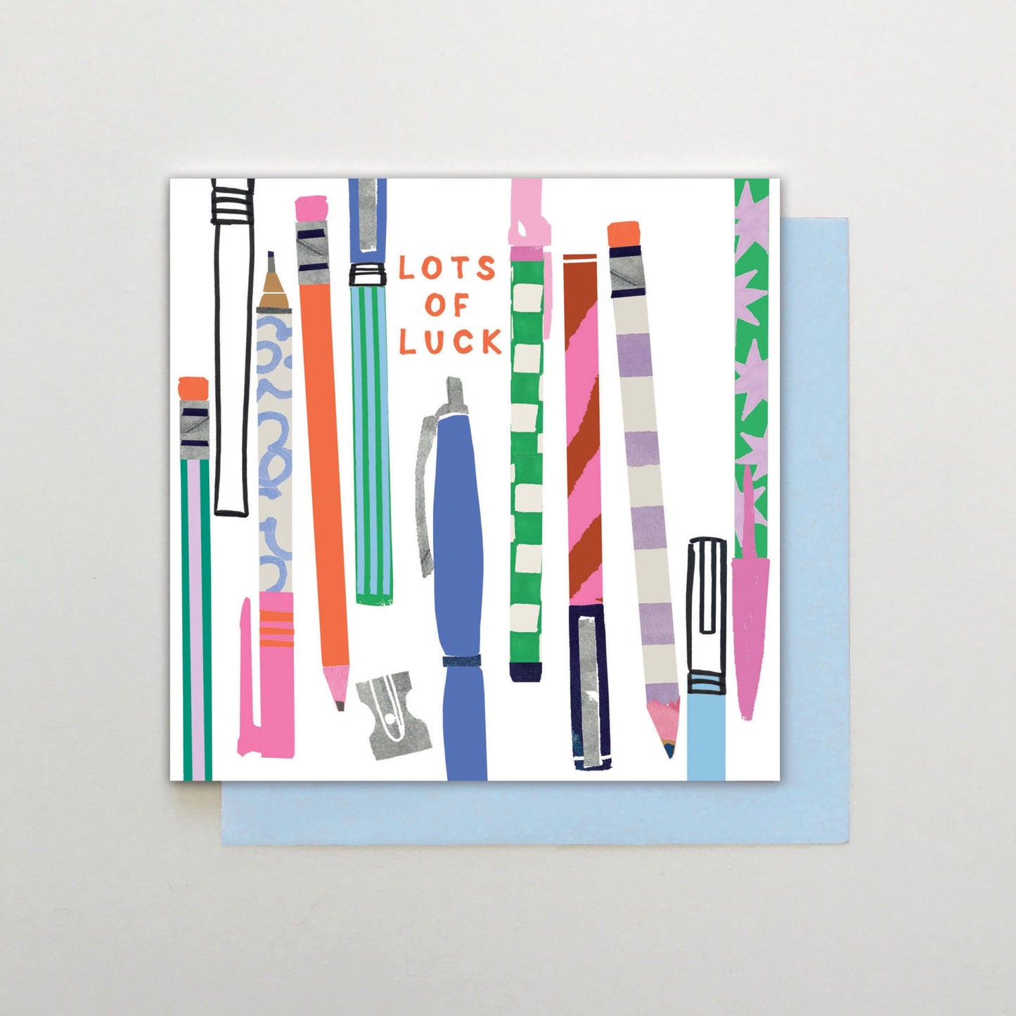 Card Exam Lots of Luck Pens