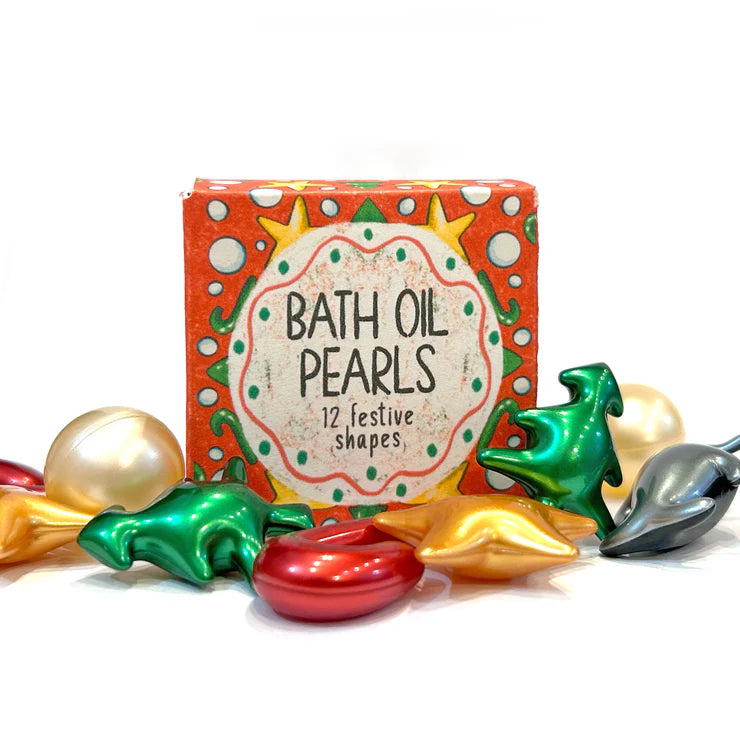 Christmas Box Of Bath Oil Pearls