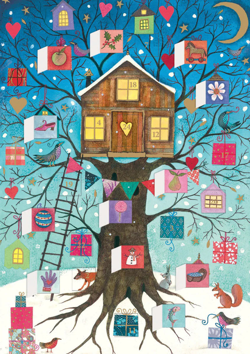 Advent Card Treehouse