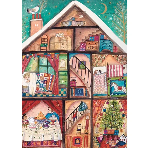 Advent Card Christmas House
