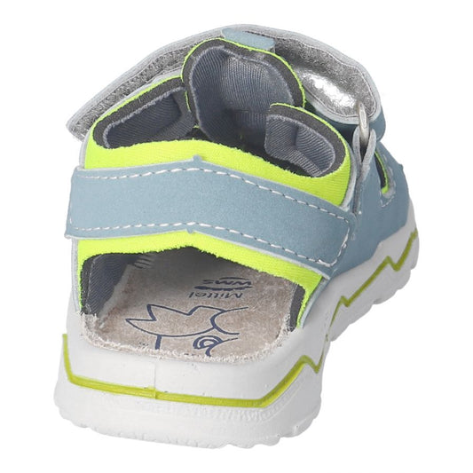 Ricosta GERY Closed Toe Sandals (Arctic/Neon) 20-23