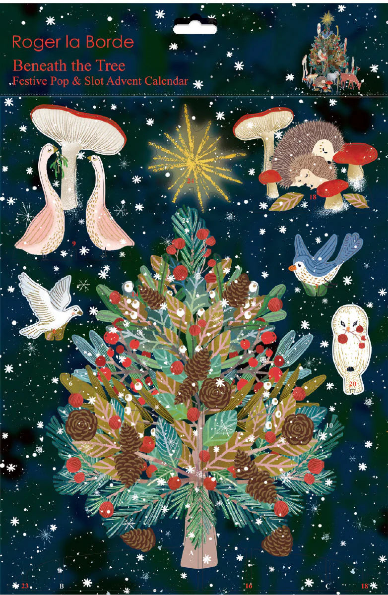 Large Pop & Slot Advent Beneath The Tree