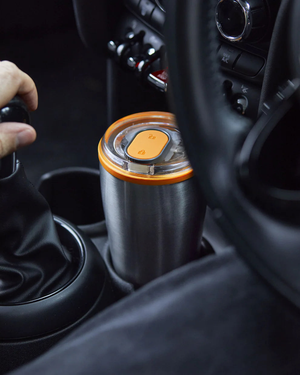 Black+Blum Insulated Travel Tumbler in Orange