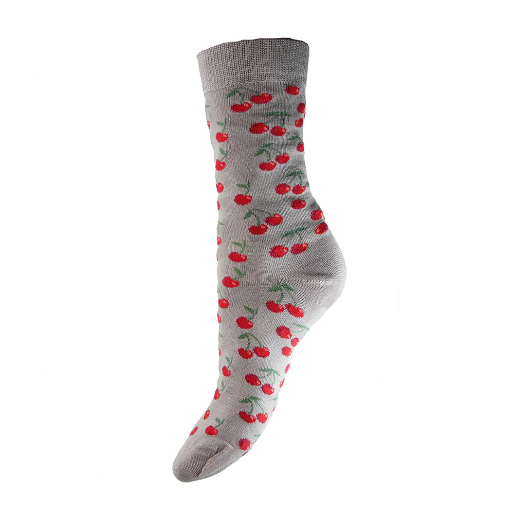Joya Bamboo Socks Cherry 4-7 | Mens and Womens Socks