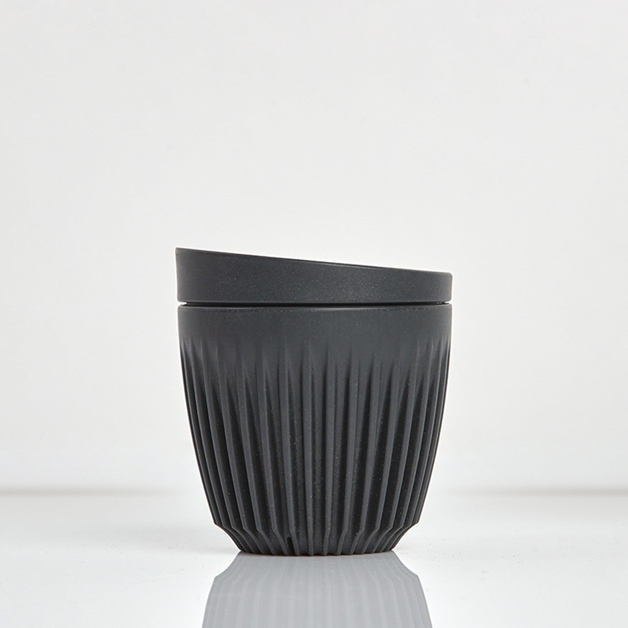6oz Huskee Travel Cup & Lid (Charcoal)
