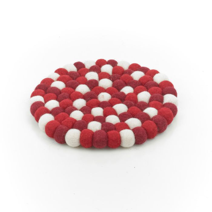 Handmade Felt Christmas Trivet Placemat