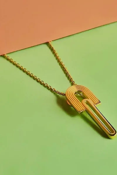 CAMBODIA Golden Rainbow Necklace