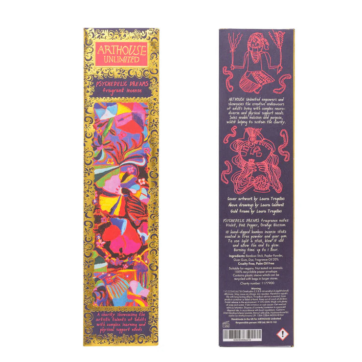 Psychedelic Dreams Incense 10pk