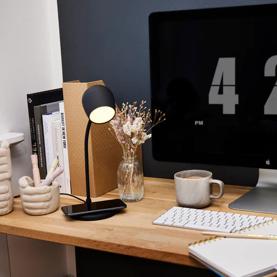 Kreafunk Ellie Lamp/Speaker/Charger (Black)