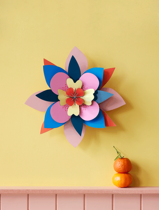 Studio Roof 3D Dragonfruit Punch Flowers