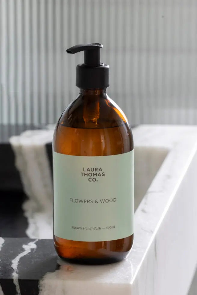 Laura Thomas Flowers & Wood Hand Wash (500ml)