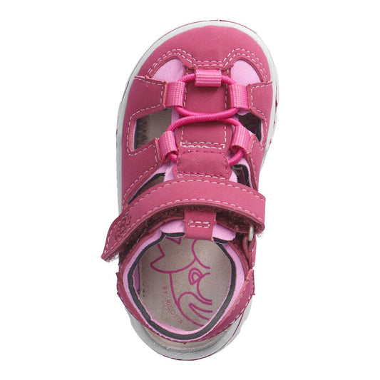Ricosta GERY Closed Toe Sandals (Fuschia) 20-28