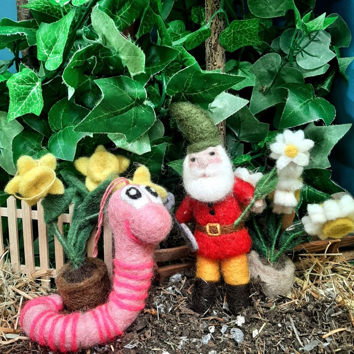 Felt Hanging Decoration Gilbert Garden Gnome