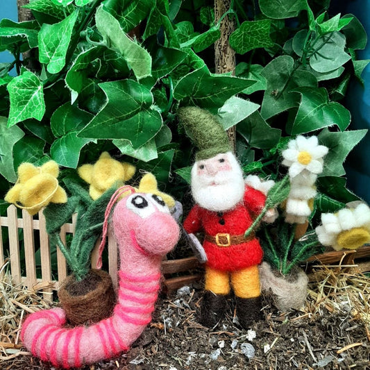 Felt Hanging Decoration Gilbert Garden Gnome