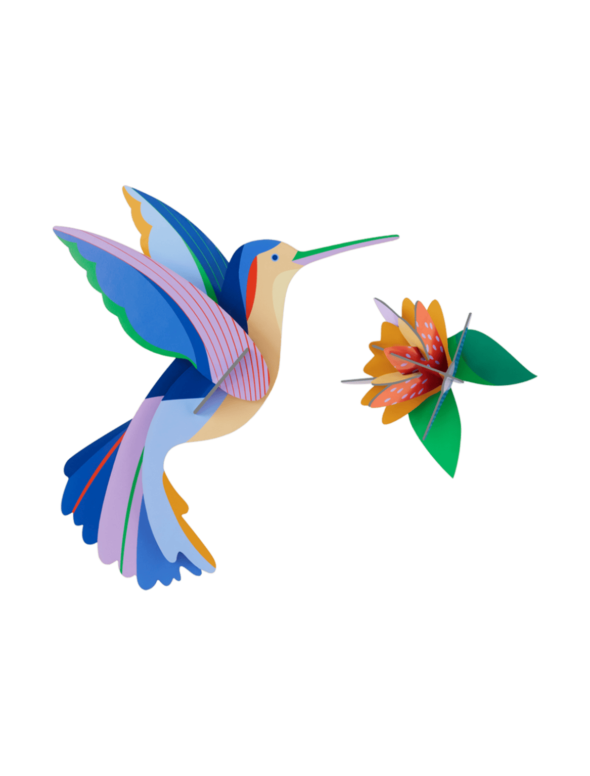 Studio Roof 3D Lily Hummingbird