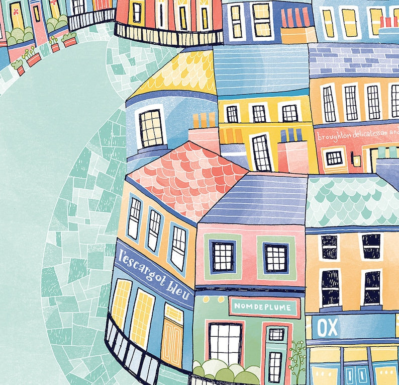 Eilidh Muldoon Limited Edition Print Edinburgh Broughton Street